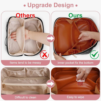 Belle Vault® Travel Makeup Bag