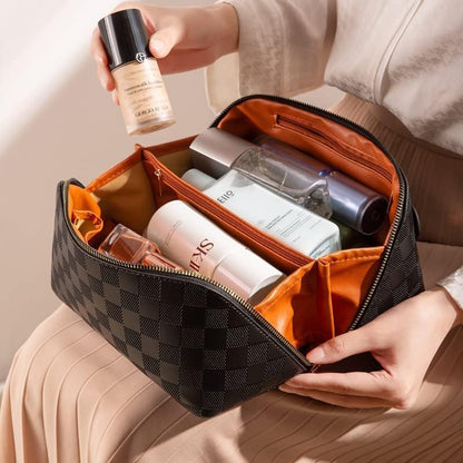 Belle Vault® Travel Makeup Bag - Black